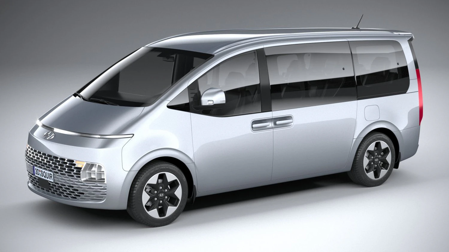 Hyundai Staria 2022 3D Model .c4d .max .obj .3ds .fbx .stl .blend 