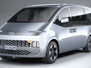Hyundai Staria 2022 Modèle 3D