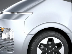 Hyundai Staria 2022 3D Model