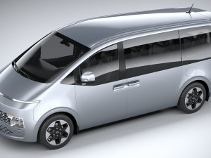 Hyundai Staria 2022 Modèle 3D