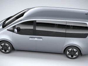 Hyundai Staria 2022 3D Model