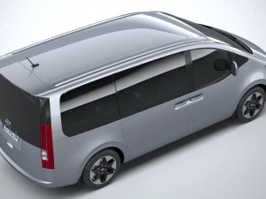 Hyundai Staria 2022 3D Model