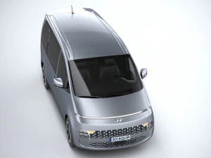 Hyundai Staria 2022 3D Model