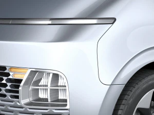 Hyundai Staria 2022 3D Model