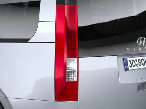 Hyundai Staria 2022 3D Model