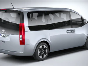 Hyundai Staria 2022 3D Model