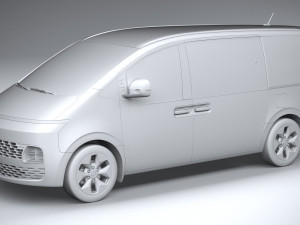 Hyundai Staria 2022 Modèle 3D