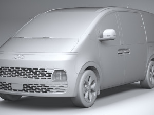 Hyundai Staria 2022 Modèle 3D