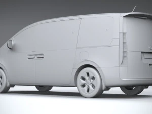 Hyundai Staria 2022 3D Model