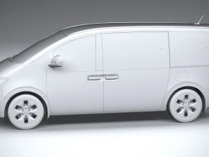 Hyundai Staria 2022 3D Model