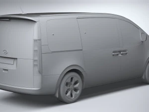 Hyundai Staria 2022 3D Model