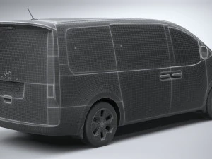 Hyundai Staria 2022 3D Model