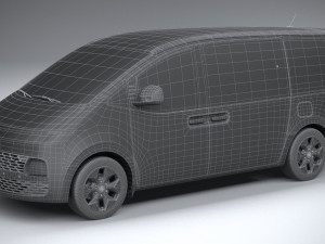 Hyundai Staria 2022 Modèle 3D