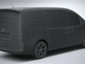 Hyundai Staria 2022 3D Model