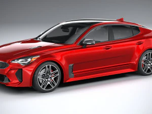Kia Stinger GT 2022 3D Model