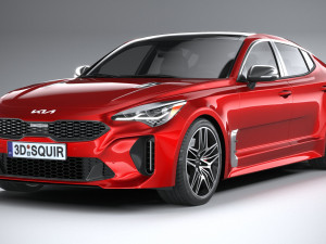 Kia Stinger GT 2022 3D Модель