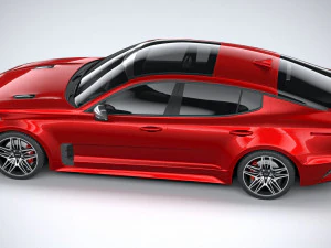 Kia Stinger GT 2022 3D Model