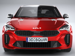 Kia Stinger GT 2022 3D Модель