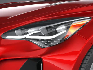 Kia Stinger GT 2022 3D Model