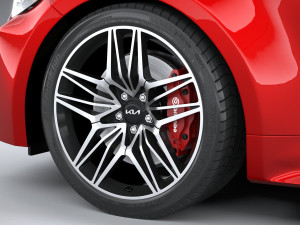 Kia Stinger GT 2022 3D Модель