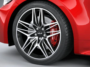 Kia Stinger GT 2022 3D Model