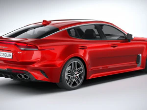 Kia Stinger GT 2022 3D Model