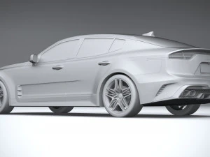 Kia Stinger GT 2022 3D Model