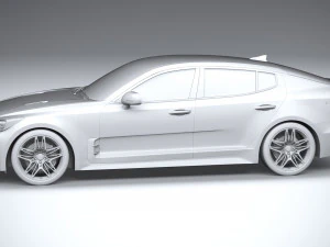 Kia Stinger GT 2022 3D Model