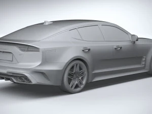 Kia Stinger GT 2022 3D Model