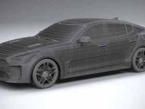 Kia Stinger GT 2022 3D Model