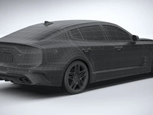 Kia Stinger GT 2022 3D Model