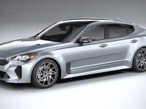 kia stinger gt-line 2022 3D Model