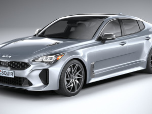 Kia Stinger GT-line 2022 3D मॉडल