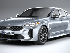 Kia Stinger GT-line 2022 3D मॉडल