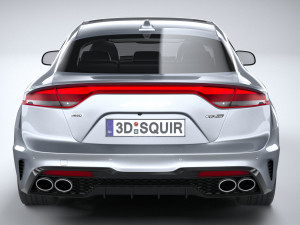 Kia Stinger GT-line 2022 3D मॉडल