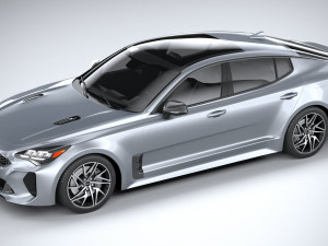 Kia Stinger GT-line 2022 3D मॉडल