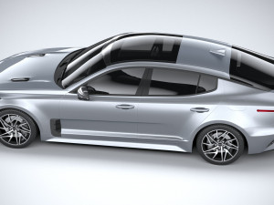 Kia Stinger GT-line 2022 3D मॉडल