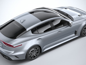 Kia Stinger GT-line 2022 3D मॉडल