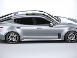 Kia Stinger GT-line 2022 3D मॉडल