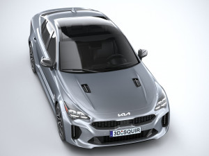 Kia Stinger GT-line 2022 3D मॉडल