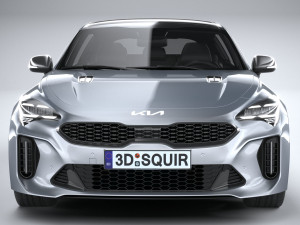 Kia Stinger GT-line 2022 3D मॉडल