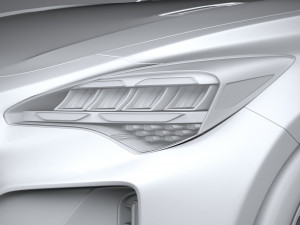 Kia Stinger GT-line 2022 3D मॉडल