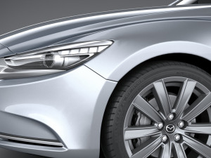 Mazda 6 Wagon 2020 3D 모델