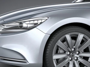 Mazda 6 Wagon 2020 3D Model