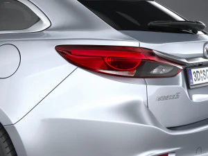 Mazda 6 Wagon 2020 3D Model