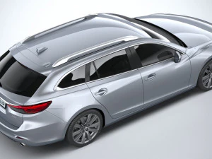 Mazda 6 Wagon 2020 3D Model