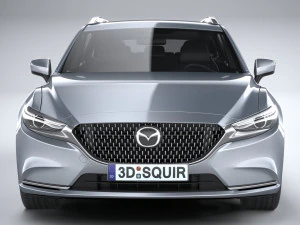 Mazda 6 Wagon 2020 3D Model