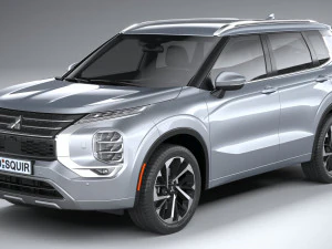 Mitsubishi Outlander 2022 3D Model