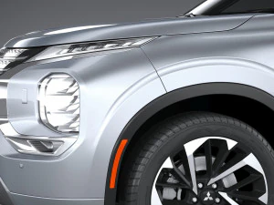 Mitsubishi Outlander 2022 3D Model