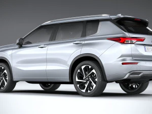 Mitsubishi Outlander 2022 3D Model